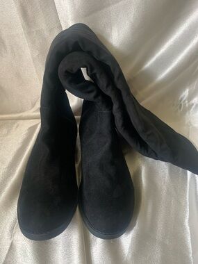 Style & Co. Black Over-the-Knee Boots